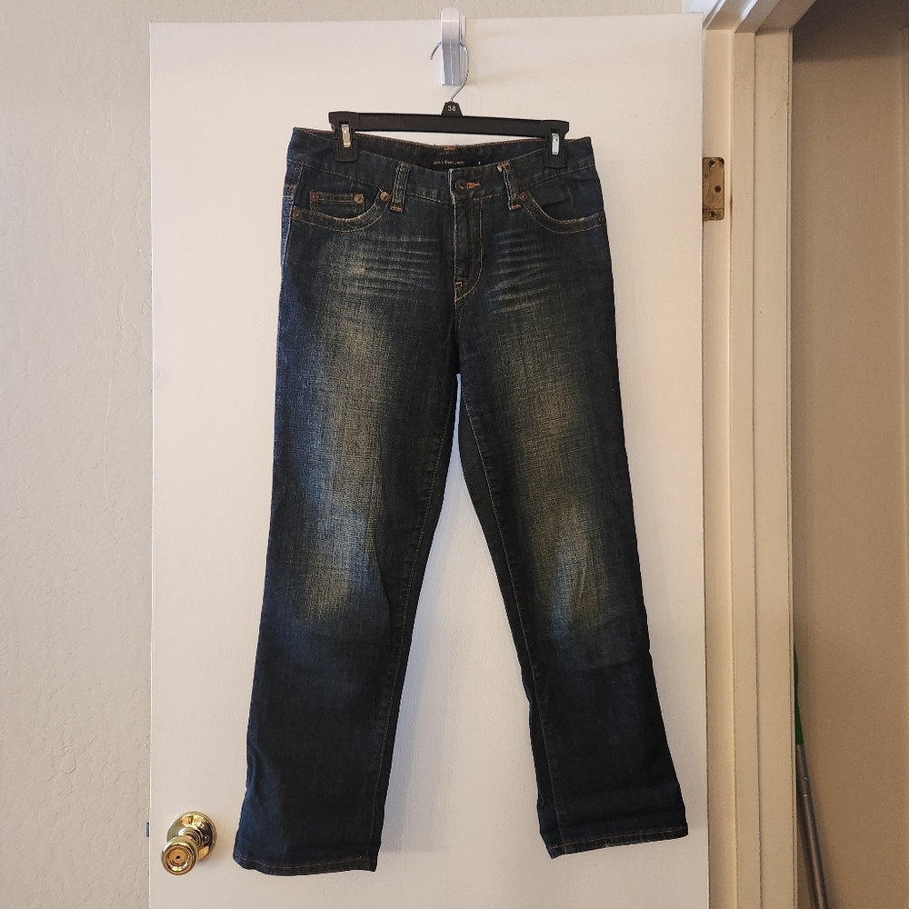 Calvin Klein Boyfriend Jeans in Dark Blue